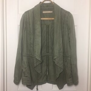 Max Jeans | Olive Green Slouch Jacket. Size M
